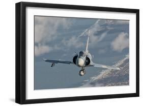 Brazilian Air Force Mirage 2000 in the Air over Brazil-Stocktrek Images-Framed Photographic Print