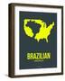 Brazilian America Poster 2-NaxArt-Framed Art Print