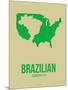 Brazilian America Poster 3-NaxArt-Mounted Art Print