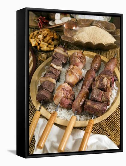 Brazilian Churrasco, Brazil, South America-Tondini Nico-Framed Stretched Canvas