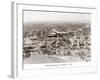 Brazilian Clipper over Miami, 1934-null-Framed Art Print