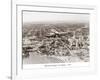 Brazilian Clipper over Miami, 1934-null-Framed Art Print