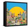 Brazilian Favela-Richard Laschon-Framed Stretched Canvas