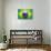 Brazilian Flag Soccer Ball-eabff-Stretched Canvas displayed on a wall