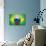 Brazilian Flag Soccer Ball-eabff-Photographic Print displayed on a wall