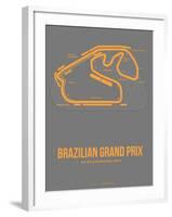 Brazilian Grand Prix 1-NaxArt-Framed Art Print