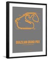 Brazilian Grand Prix 1-NaxArt-Framed Art Print