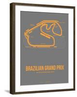 Brazilian Grand Prix 1-NaxArt-Framed Art Print