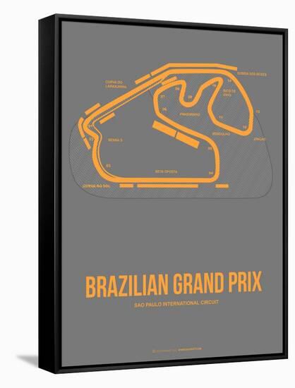 Brazilian Grand Prix 1-NaxArt-Framed Stretched Canvas