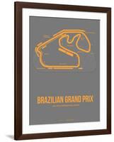 Brazilian Grand Prix 1-NaxArt-Framed Art Print