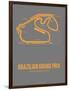 Brazilian Grand Prix 1-NaxArt-Framed Art Print