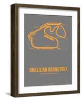 Brazilian Grand Prix 1-NaxArt-Framed Art Print