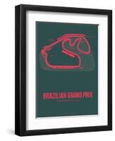 Brazilian Grand Prix 2-NaxArt-Framed Art Print