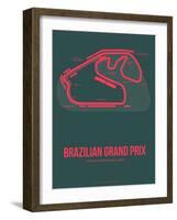 Brazilian Grand Prix 2-NaxArt-Framed Art Print