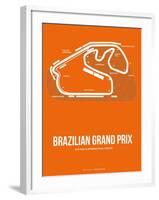 Brazilian Grand Prix 3-NaxArt-Framed Art Print