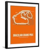 Brazilian Grand Prix 3-NaxArt-Framed Art Print