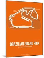 Brazilian Grand Prix 3-NaxArt-Mounted Art Print