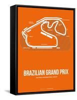 Brazilian Grand Prix 3-NaxArt-Framed Stretched Canvas