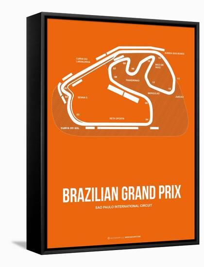 Brazilian Grand Prix 3-NaxArt-Framed Stretched Canvas