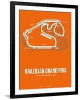 Brazilian Grand Prix 3-NaxArt-Framed Art Print