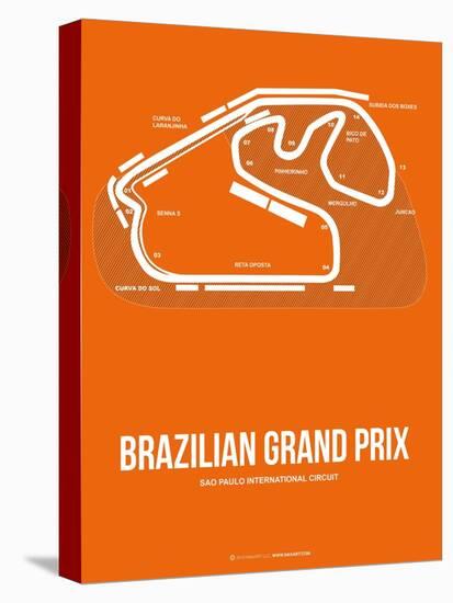 Brazilian Grand Prix 3-NaxArt-Stretched Canvas