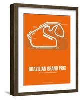 Brazilian Grand Prix 3-NaxArt-Framed Art Print