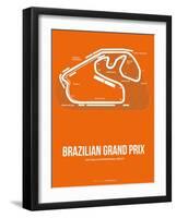 Brazilian Grand Prix 3-NaxArt-Framed Art Print