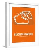 Brazilian Grand Prix 3-NaxArt-Framed Art Print