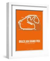 Brazilian Grand Prix 3-NaxArt-Framed Art Print