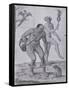 Brazilian Indians Dancing-John White-Framed Stretched Canvas