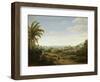 Brazilian Landscape by the River Senhor De Engenho-Frans Jansz Post-Framed Art Print