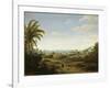 Brazilian Landscape by the River Senhor De Engenho-Frans Jansz Post-Framed Art Print