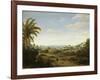 Brazilian Landscape by the River Senhor De Engenho-Frans Jansz Post-Framed Art Print