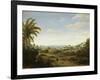 Brazilian Landscape by the River Senhor De Engenho-Frans Jansz Post-Framed Art Print