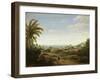 Brazilian Landscape by the River Senhor De Engenho-Frans Jansz Post-Framed Art Print