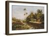 Brazilian Landscape, Paisagem Brasileiro-Jose Jeronimo Teles, Jr-Framed Giclee Print