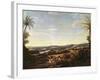 Brazilian Landscape with a Plantation-Frans Jansz Post-Framed Giclee Print