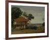 Brazilian Landscape with a Worker's House, c.1655-Frans Jansz Post-Framed Giclee Print