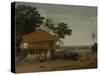 Brazilian Landscape with a Worker's House, c.1655-Frans Jansz Post-Stretched Canvas
