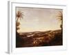Brazilian Landscape with Plantation, Brazil-Franz Poledne-Framed Giclee Print