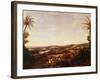 Brazilian Landscape with Plantation, Brazil-Franz Poledne-Framed Giclee Print