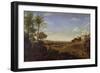 Brazilian Landscape with Sugar Mill, Armadillo and Snake, River Varzea-Post-Framed Giclee Print