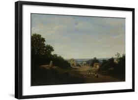 Brazilian Landscape with the Village of Igaracu-Frans Jansz Post-Framed Art Print