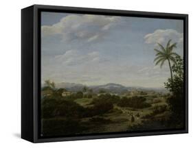 Brazilian Landscape-Frans Jansz Post-Framed Stretched Canvas