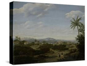 Brazilian Landscape-Frans Jansz Post-Stretched Canvas