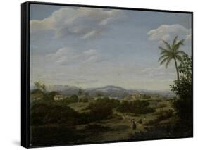 Brazilian Landscape-Frans Jansz Post-Framed Stretched Canvas