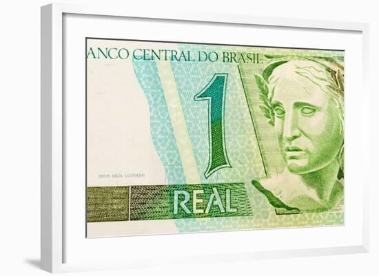 Brazilian Money-vtupinamba-Framed Art Print