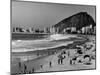 Brazilian Residents Relaxing at the Copacabana Beach-null-Mounted Photographic Print