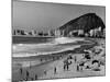 Brazilian Residents Relaxing at the Copacabana Beach-null-Mounted Photographic Print