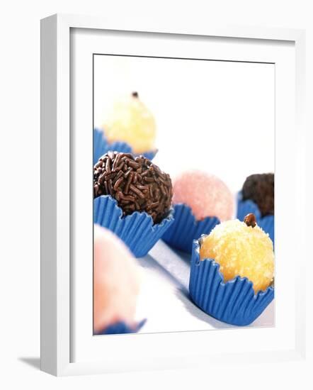 Brazilian Sweets: Beijinho, Brigadeiro, Bicho-De-Pe-Thomas Kremer-Framed Photographic Print